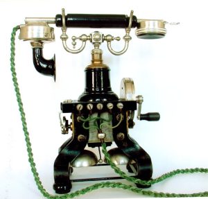 Aparat telefonic marca Ericsson, 1898