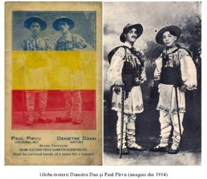 Imagine cu Dumitru Dan și Paul Pîrvu, fotografiați în anul 1914